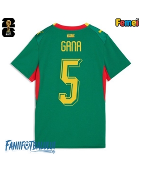 Senegal Idrissa Gueye #5 Echipament de Fotbal Replică Mondial 2026 Femei Deplasare Senegal Idrissa Gueye #5 Echipament de Fotbal Replică Mondial 2026 Femei Deplasare